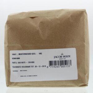 Jacob Hooy Mosterdzaad geel/wit