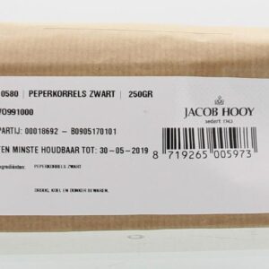 Jacob Hooy Peperkorrels zwart