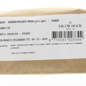 Jacob Hooy Kerriepoeder India