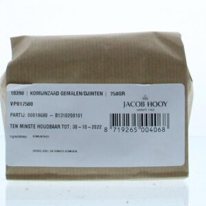 Jacob Hooy Komijnzaad gemalen/djinten