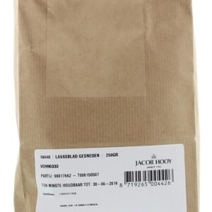 Jacob Hooy Lavasblad gesneden