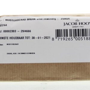 Jacob Hooy Mosterdzaad bruin