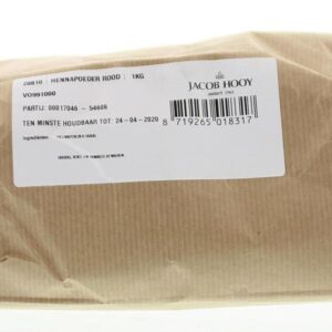 Jacob Hooy Hennapoeder rood