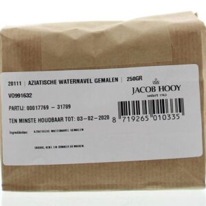 Jacob Hooy Aziatische waternavel gemalen