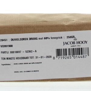 Jacob Hooy Duivelsdrek droog met fenegriek