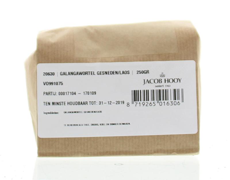 Jacob Hooy Galangawortel gesneden/laos