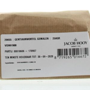 Jacob Hooy Gentiaanwortel gemalen