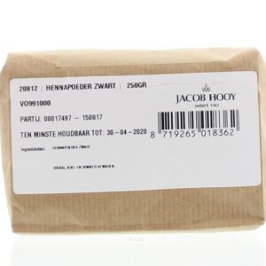Jacob Hooy Hennapoeder zwart