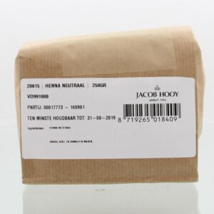 Jacob Hooy Hennapoeder neutraal