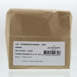 Jacob Hooy Pepermuntblad gesneden brunch