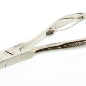 Malteser Nageltang geruite handgreep 12cm nikkel 33