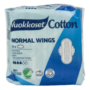 Vuokkoset Maandverband normaal wings organisch katoen