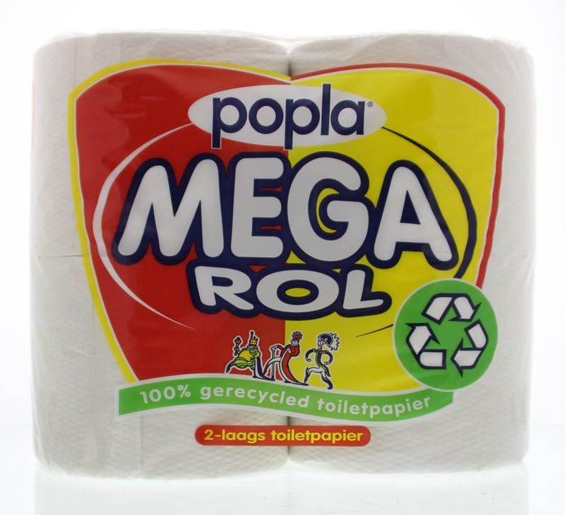Popla Toiletpapier megarol 400 vel