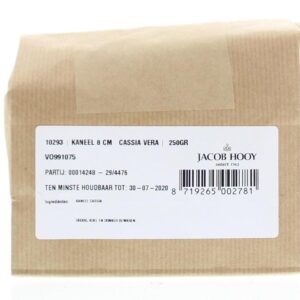 Jacob Hooy Kaneel pijpjes 8cm