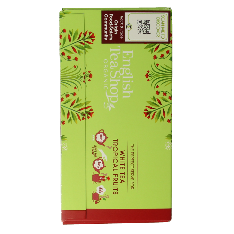 English Tea Shop White tea tropical fruits bio - Afbeelding 2