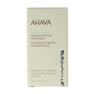 Ahava Deodorant women magnesium rich