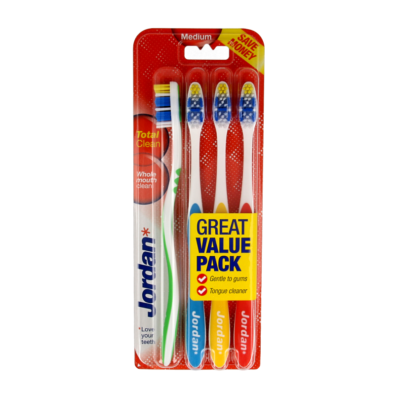 Jordan Tandenborstel totalclean medium