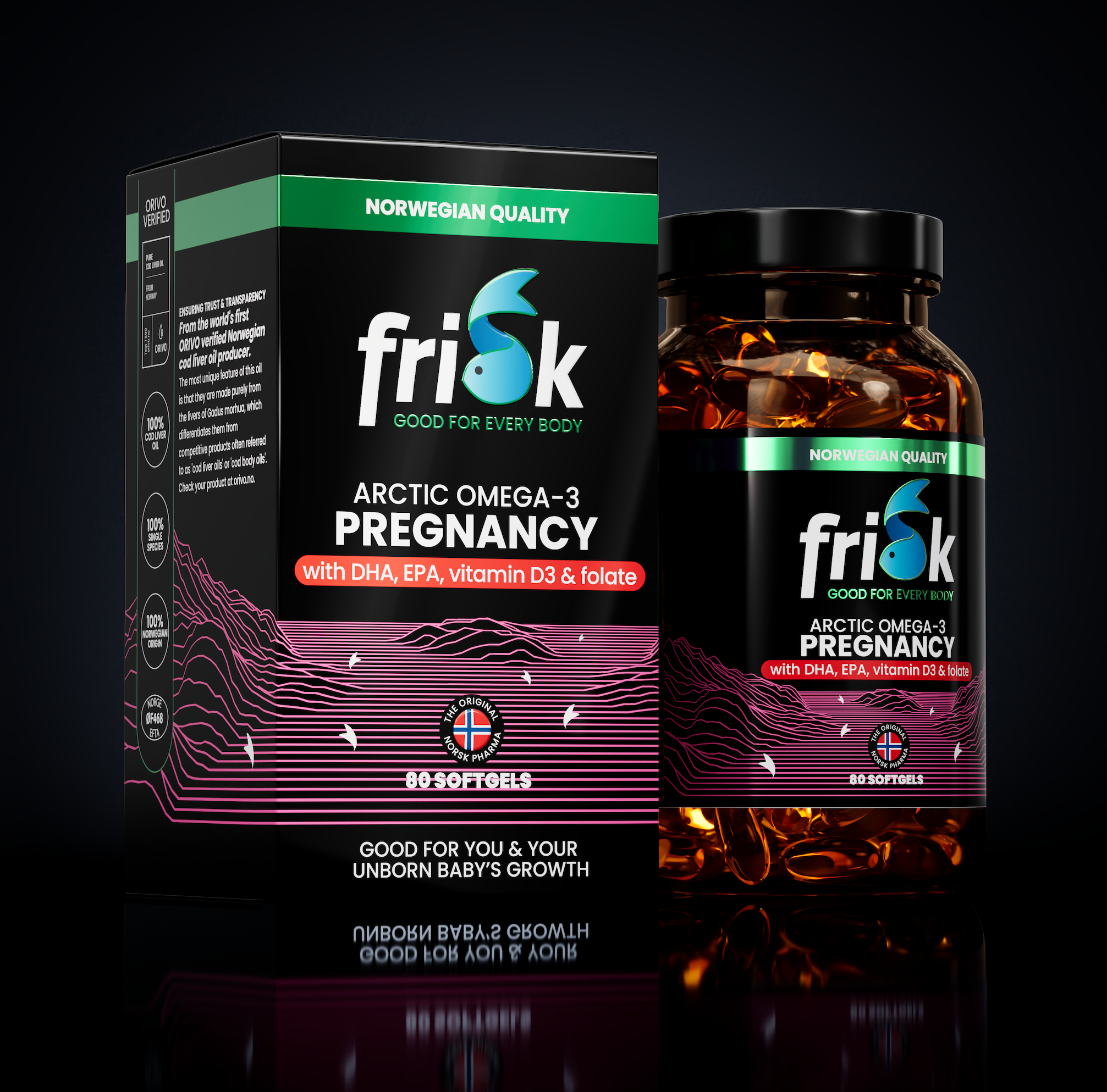 Frisk Omega 3 for pregnant women