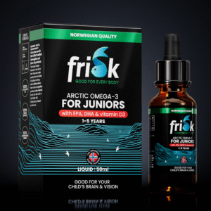 Frisk Omega 3 for juniors lemon