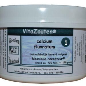 Vitazouten Calcium fluoratum Vitazout nr. 01