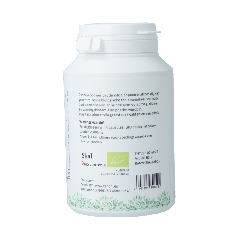 Mycopower Cordyceps sinensis bio - Afbeelding 3