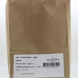 Jacob Hooy Peterselieblad gesneden