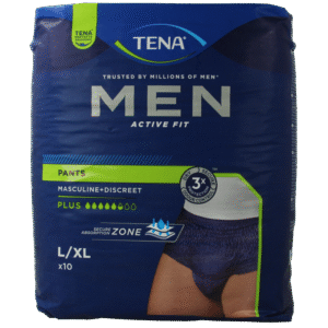 Tena Men active fit pants plus L/XL