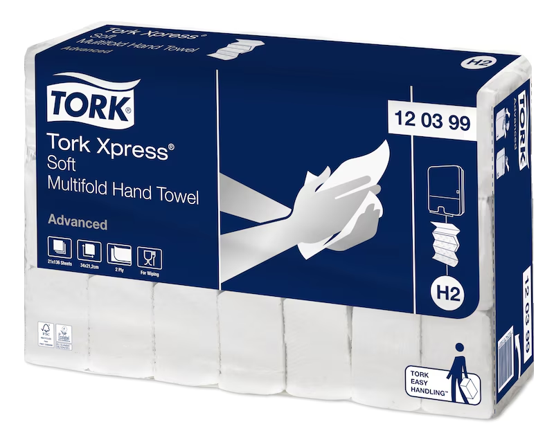 Tork Advanced handdoekjes interfold soft