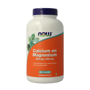 NOW Calcium 500mg magnesium 250mg