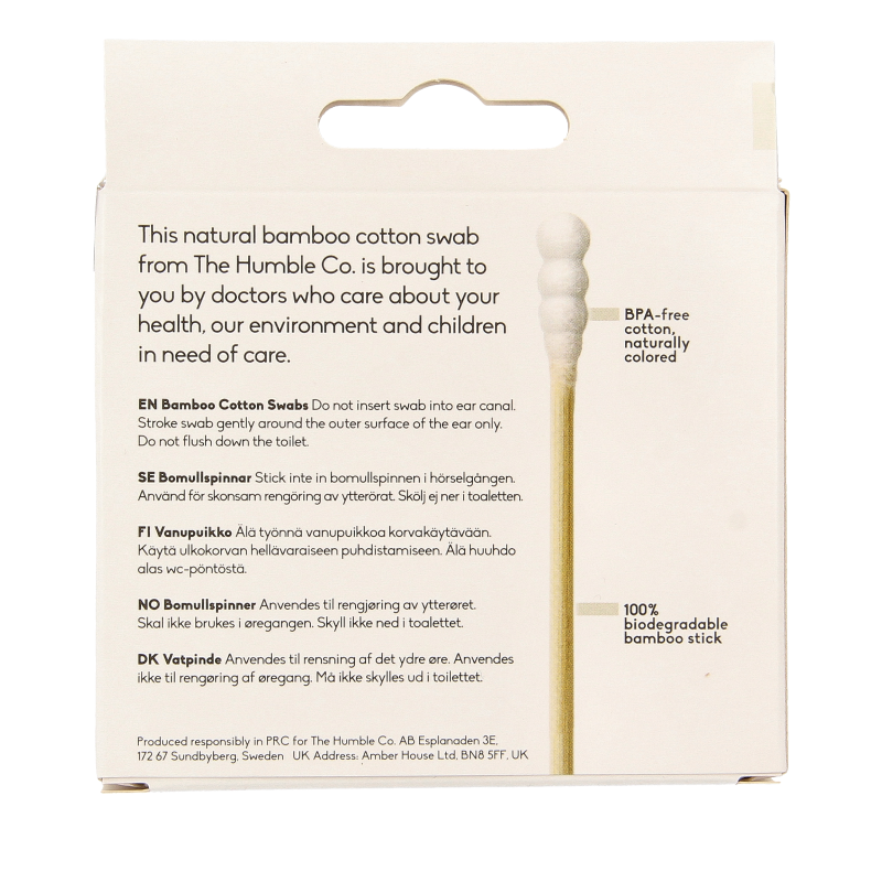 The Humble Co Wattenstaafjes spiraal - wit - Afbeelding 2