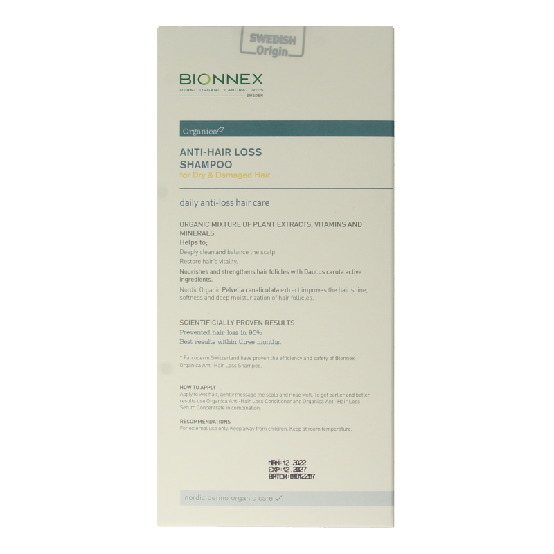Bionnex Shampoo anti hair loss - Afbeelding 4