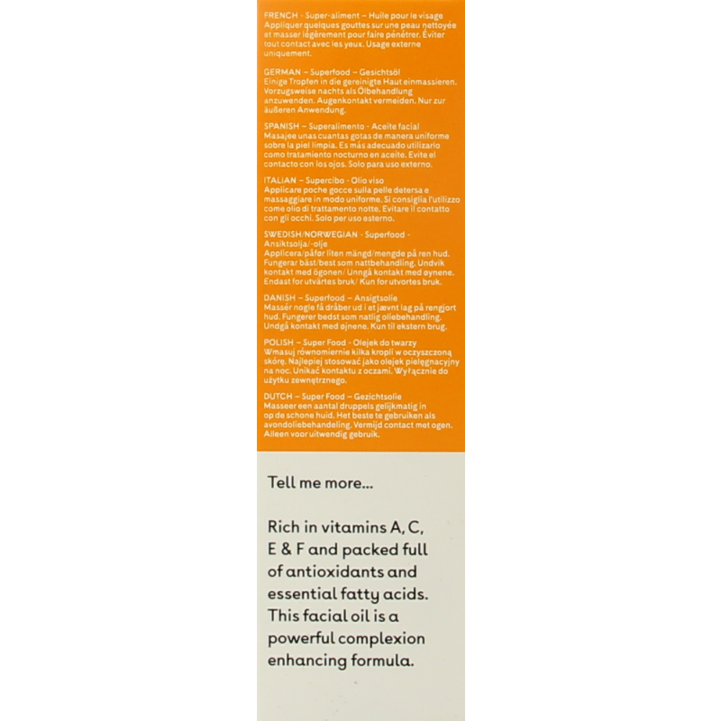 Q+A Superfood facial oil - Afbeelding 6