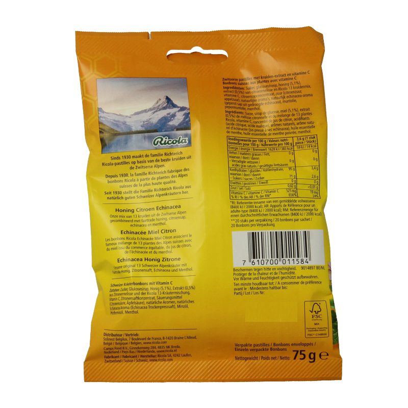 Ricola Honey lemon echinacea - Afbeelding 2