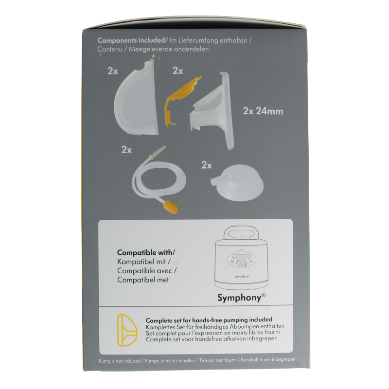 Medela Handsfree collection cups Symphony maat M - Afbeelding 4