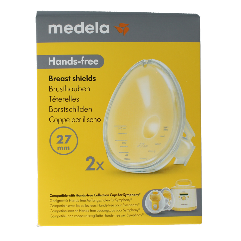 Medela Handsfree borstschild Symphony maat S 27mm