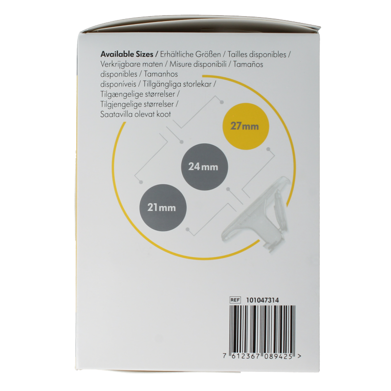 Medela Handsfree borstschild Symphony maat S 27mm - Afbeelding 4