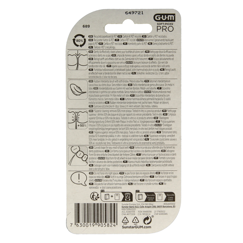 GUM Soft picks advanced pro small - Afbeelding 2