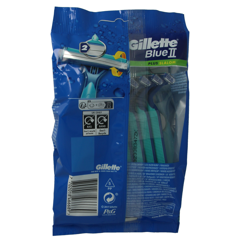 Gillette Blue II wegwerpmesjes - Afbeelding 2