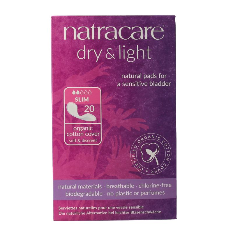 Natracare Dry & light pads