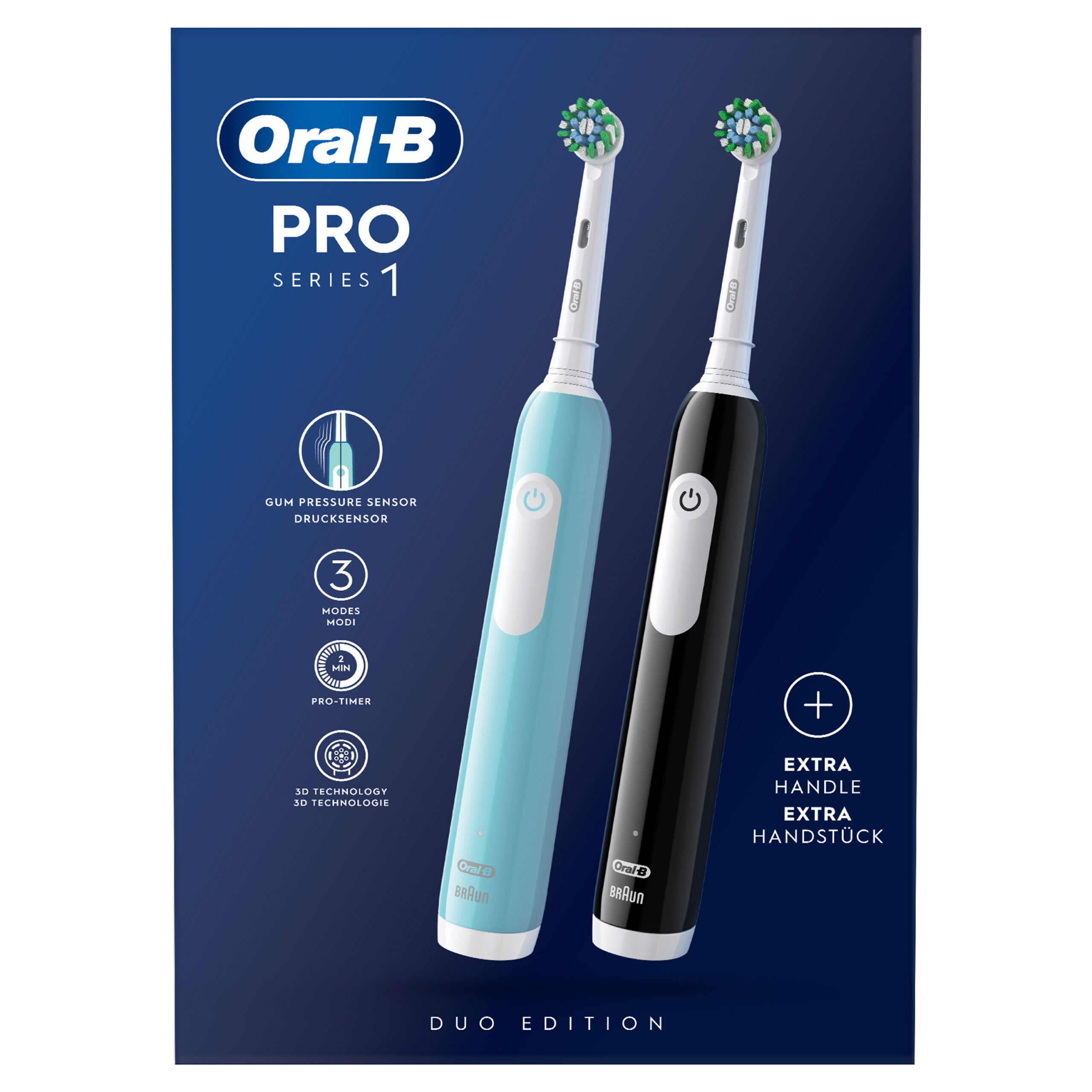 Oral B Tandenborstel elektr Pro TQ black & white