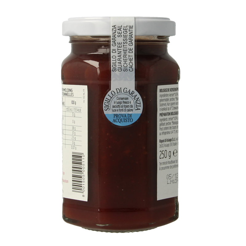 Fiordifrutta Kersenjam bio - Afbeelding 3