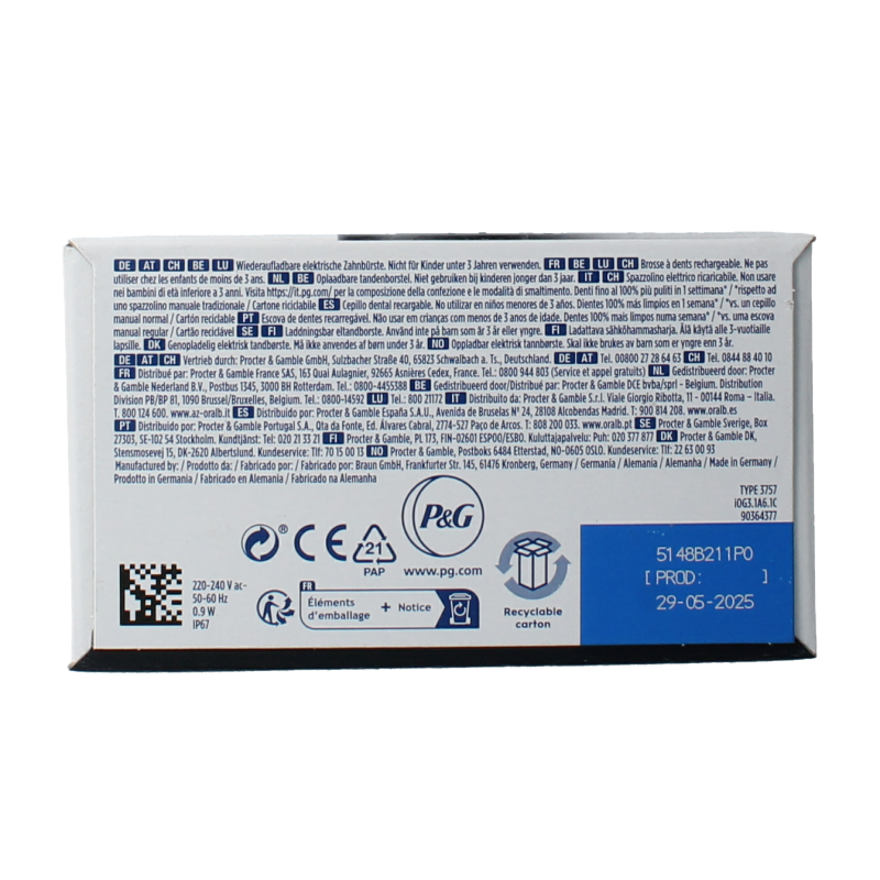 Oral B Elektrische tandenborstel IO3S matt black - Afbeelding 6