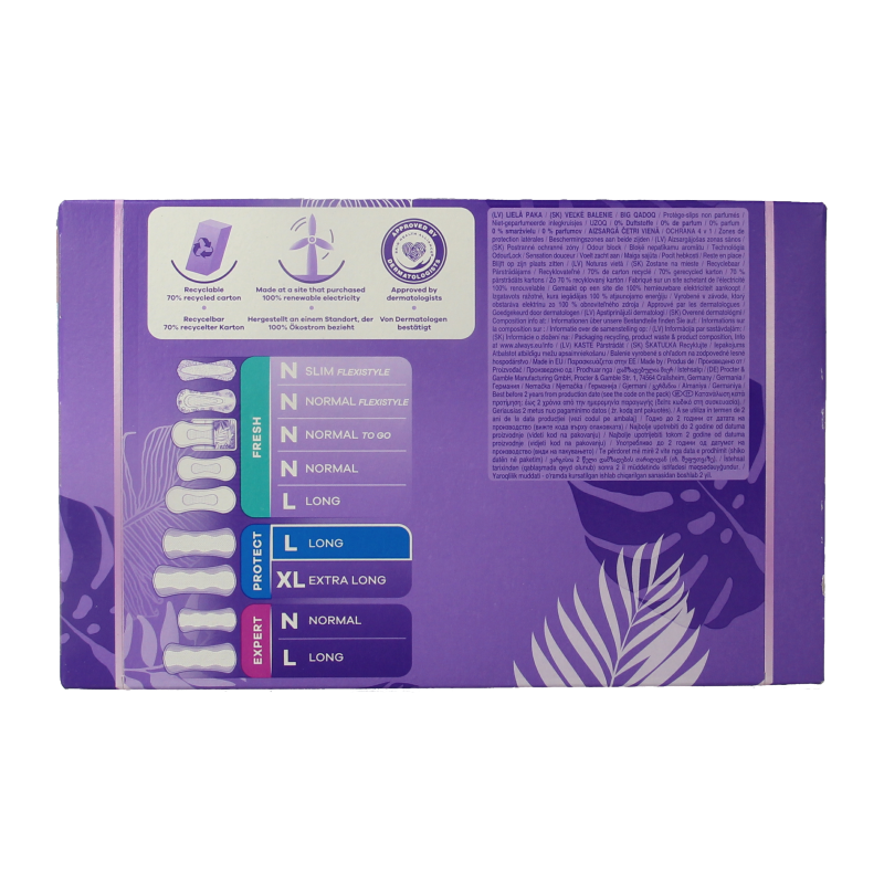 Always Inlegkruisjes daily protect long - Afbeelding 4