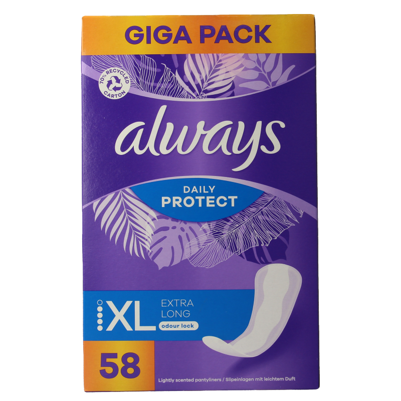 Always Inlegkruisjes daily protection extra long