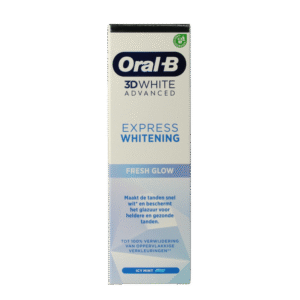 Oral B Tandpasta 3D white advanced expres fresh whitening