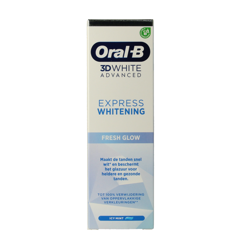Oral B Tandpasta 3D white advanced expres fresh whitening
