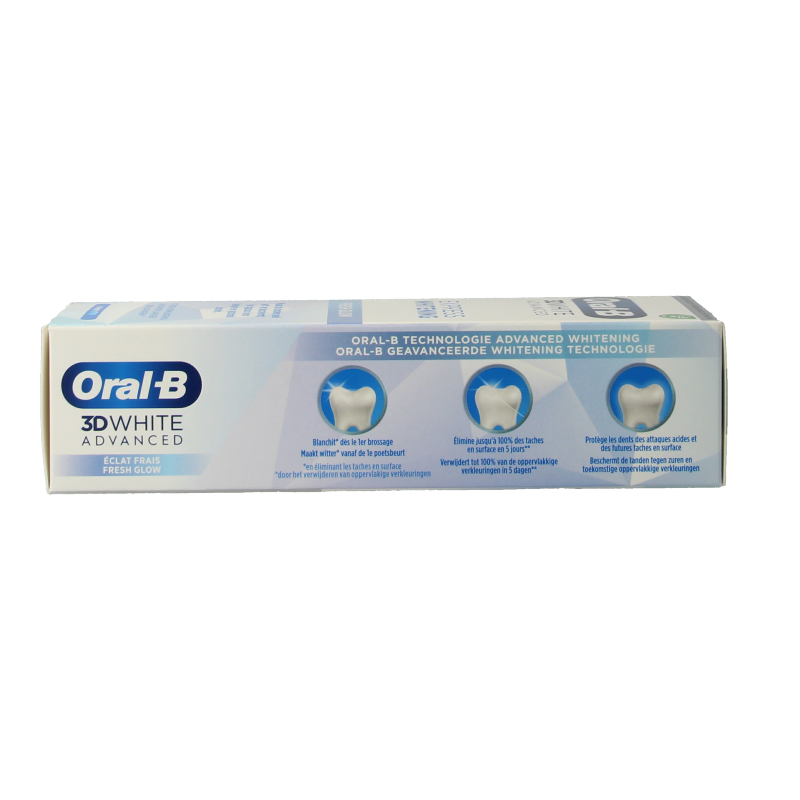 Oral B Tandpasta 3D white advanced expres fresh whitening - Afbeelding 4