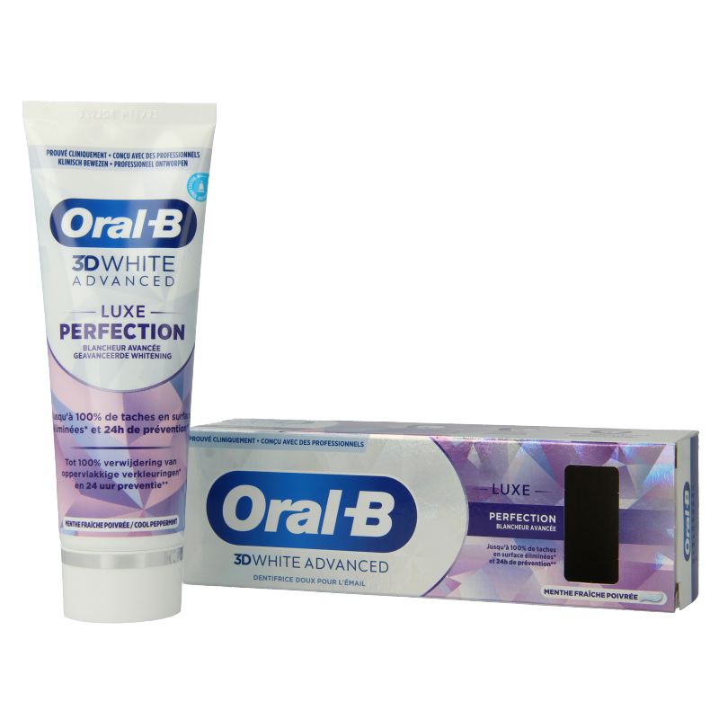 Oral B Tandpasta 3D white luxe perfection - Afbeelding 2