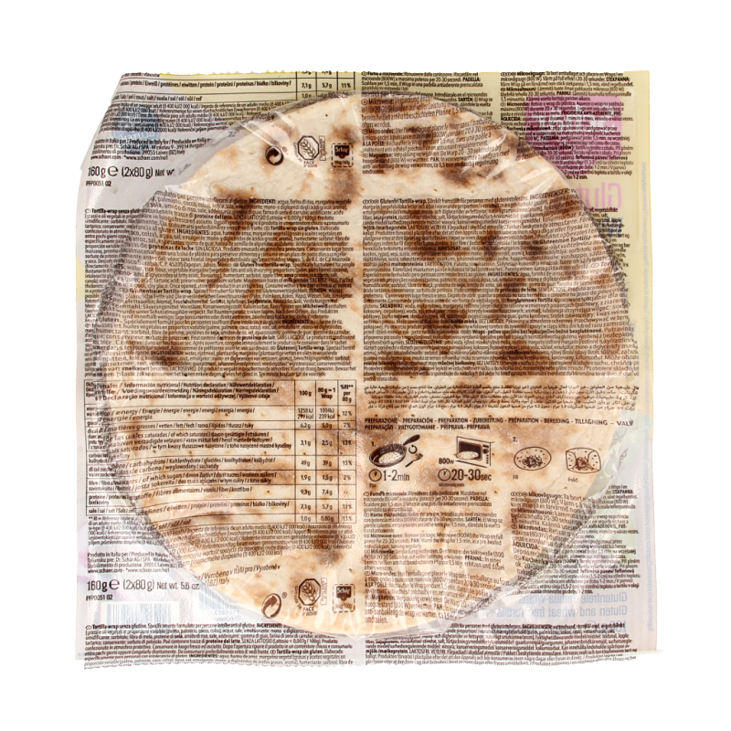 Schar Wraps glutenvrij - Afbeelding 2