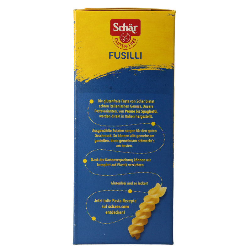 Schar Pasta fusilli glutenvrij - Afbeelding 2